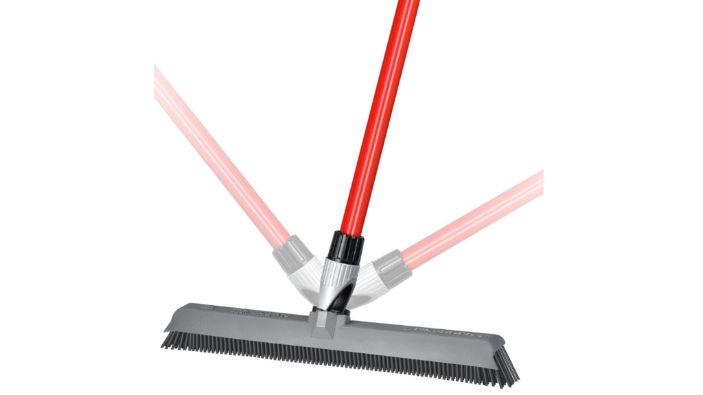2-in-1 Silicone Rubber Broom
