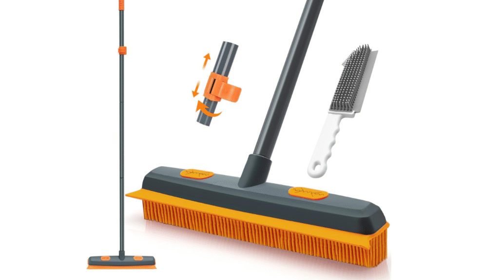 TidyBliss Pet Hair Removal Broom