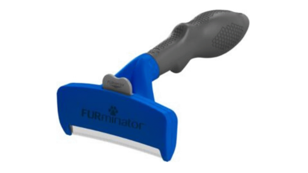 FURminator undercoat deshedding tool brushing dog