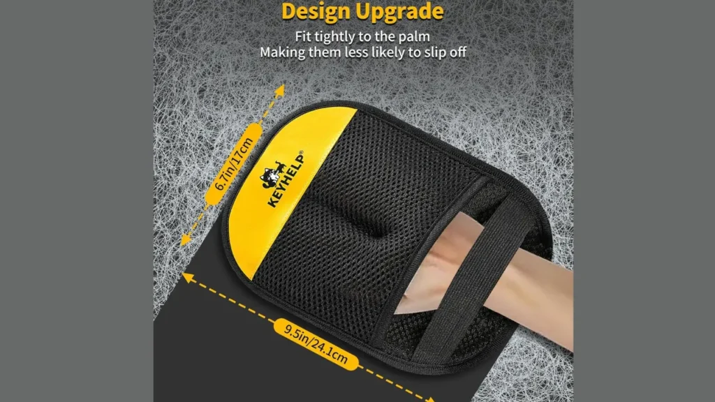 Pet Hair Removal Glove showing peeled-off fur after grooming session.