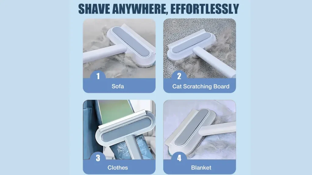 Real-Life Examples using Cat Hair Remover Brush