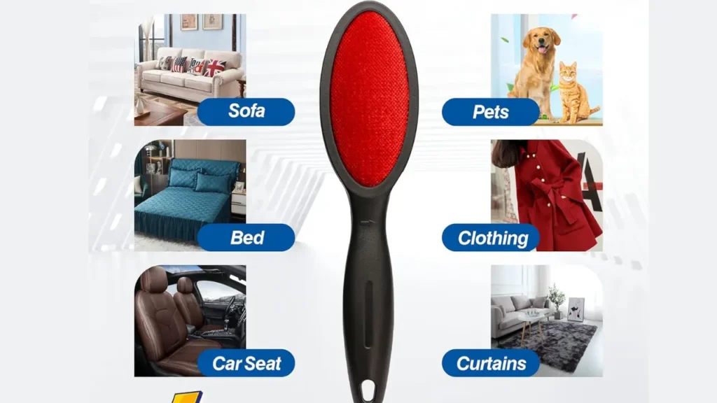 Showing after results of using lint remover on differernt places.