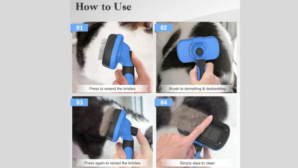 Step by step using Slicker Brush.