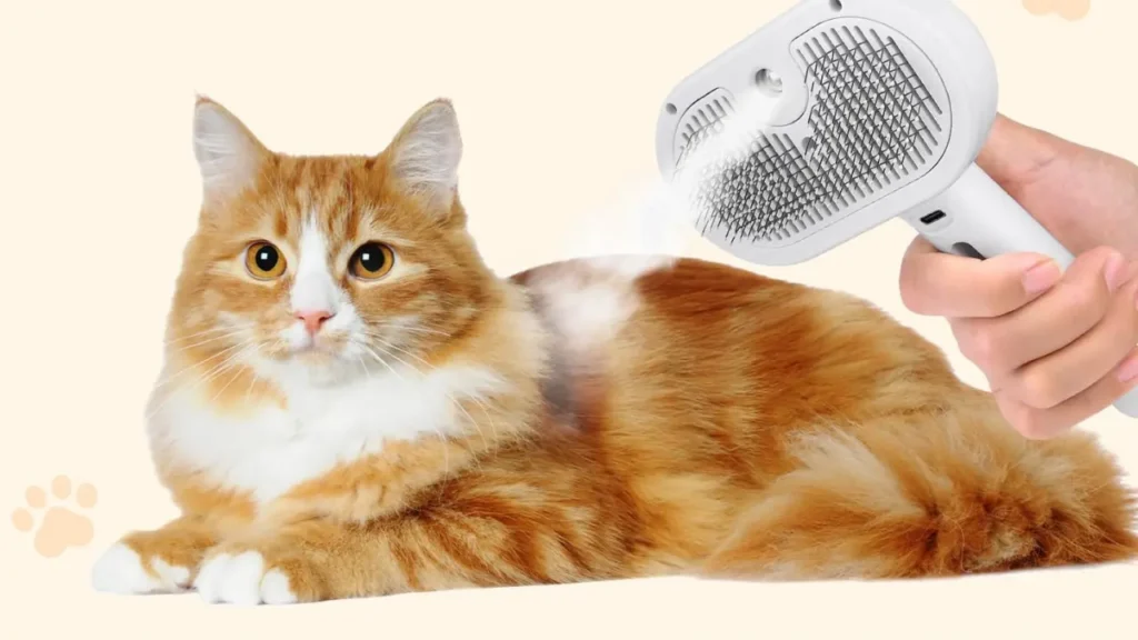 Stress-Free Grooming with a Cat Steam Brush: Tips for a Healthy, Shiny Coat