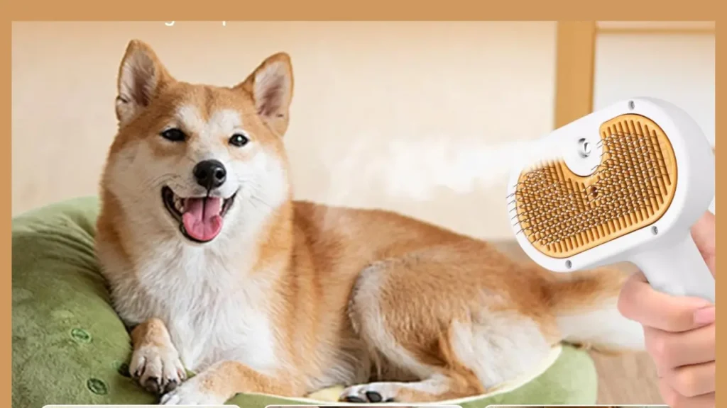 The Magic of the Spray Hair Removal Comb for Easy Pet Grooming.