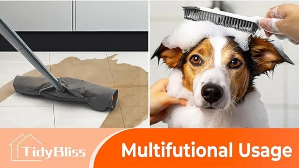 Showing usage of TidyBliss Pet Broom